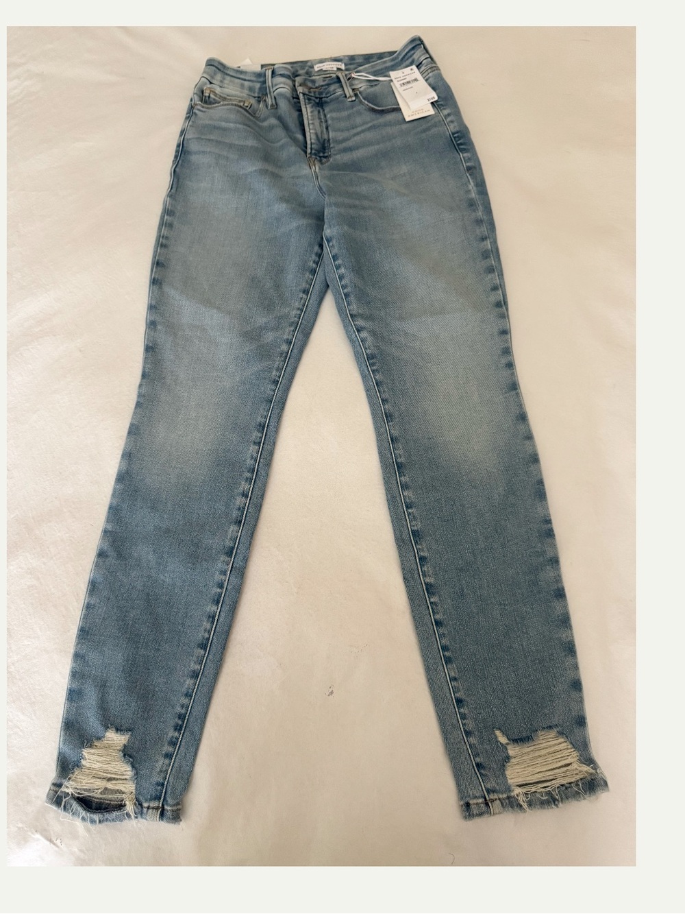 Good American GLCH960T Good Legs Clean Chewed Hem Size 8/29